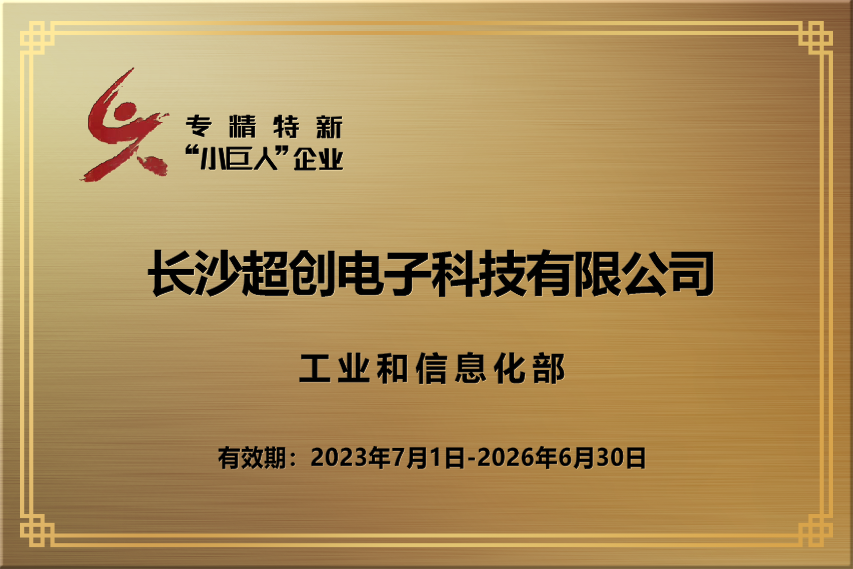 国家级专精特新“小巨人”企业